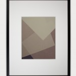 Phil Chang, Two Sheets of Thick Paper on Top of Two Sheets of Thin Paper, Unfixed Silver Gelatin Print, 2010