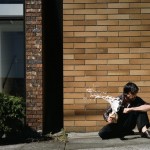 Jeff Wall, Milk, 1984, transparency in lightbox, 187 x 229 cm.