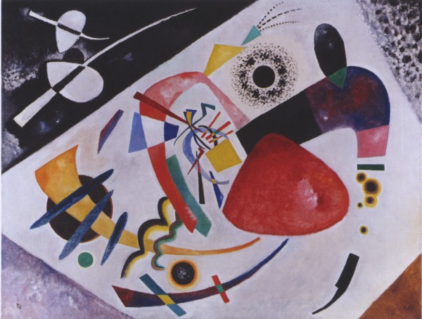 Fig. 2. Wassily Kandinsky, Red Spot II (1921) Oil on canvas 131 x 181 cm Städtische Galerie im Lenbachhaus, Munich