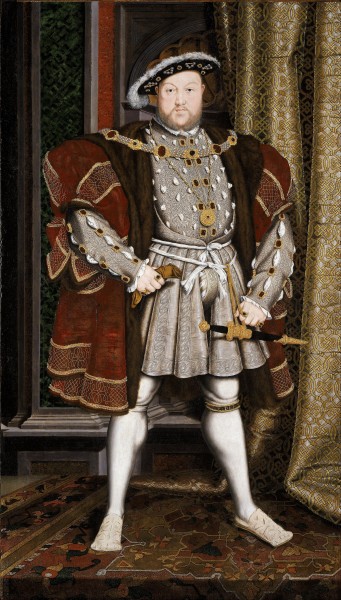 Fig. 3.  Copy after lost Hans Holbein the Younger, Portrait of Henry VIII (1536 or 1537; oil on canvas; Walker Art Gallery, Liverpool)
